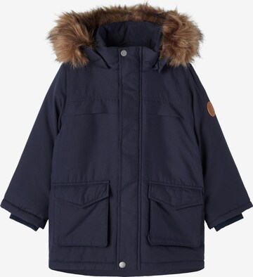 NAME IT Winter Jacket 'Mabe' in Blue: front