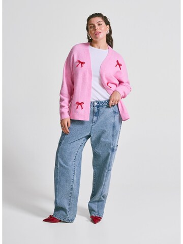 Wide leg Jeans di Zizzi in blu