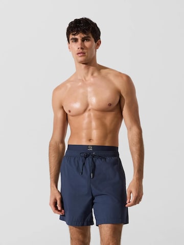 Karl Lagerfeld Badeshorts i blå: forside