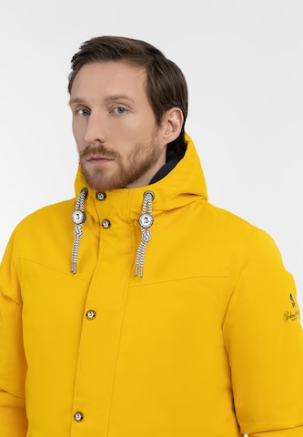 Veste fonctionnelle 'Yepa' Schmuddelwedda en jaune