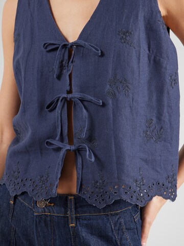 HOLLISTER - Blusa en azul