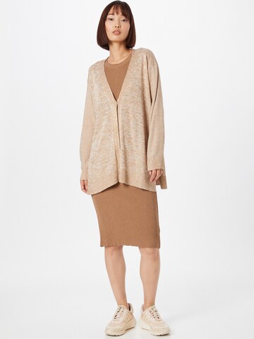 UNITED COLORS OF BENETTON Knit Cardigan in Beige