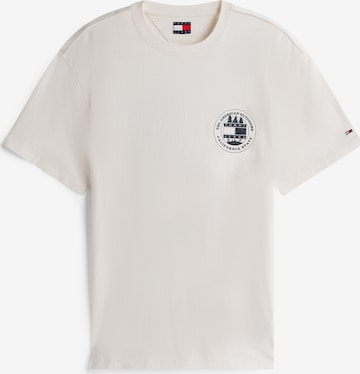 Tommy Jeans Shirt in Wit: voorkant