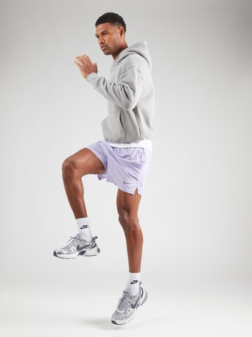 NIKE Обычный Спортивные штаны в Лиловый