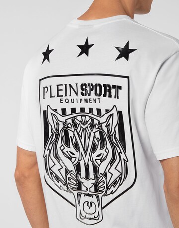 Plein Sport - Camiseta 'Tiger' en blanco
