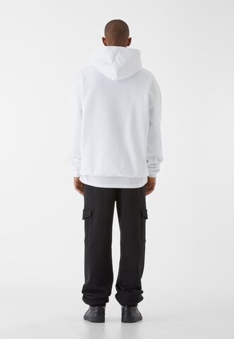 9N1M SENSE Sweatshirt 'Chrome' in Weiß