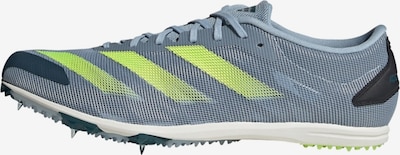 ADIDAS PERFORMANCE Laufschuh 'Adizero XCS' in rauchblau / limone / schwarz, Produktansicht