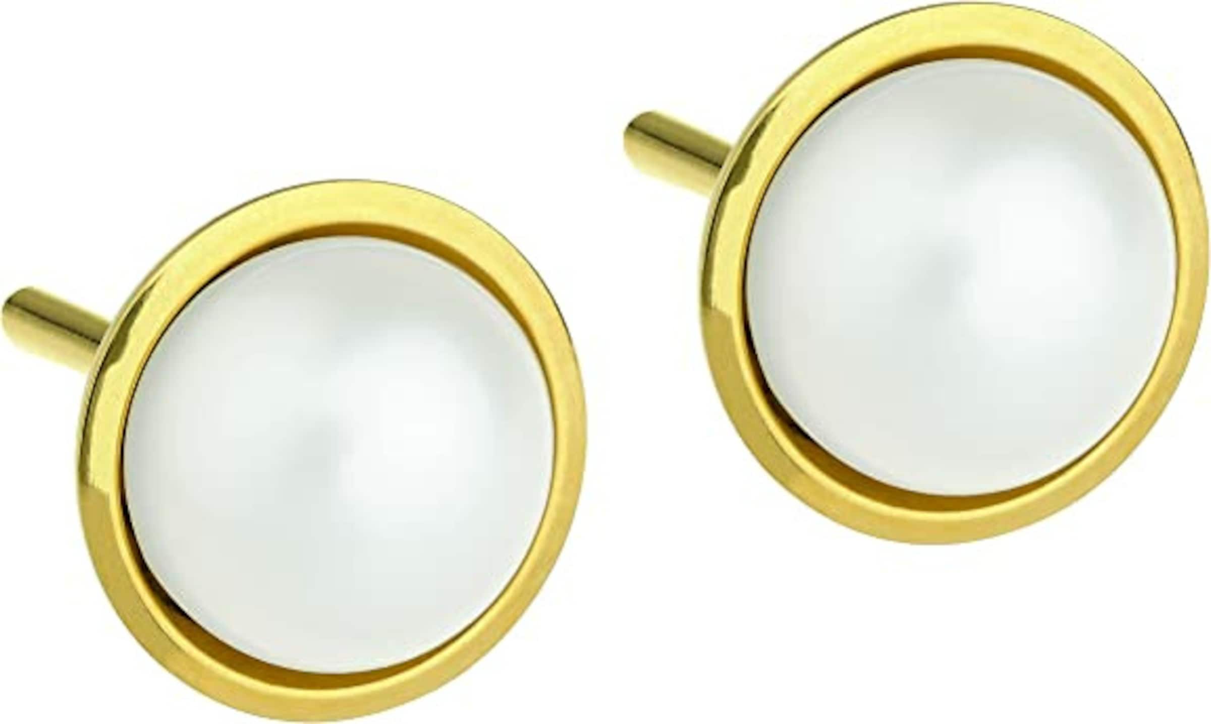 Ernstes Design Earrings in Gold: front