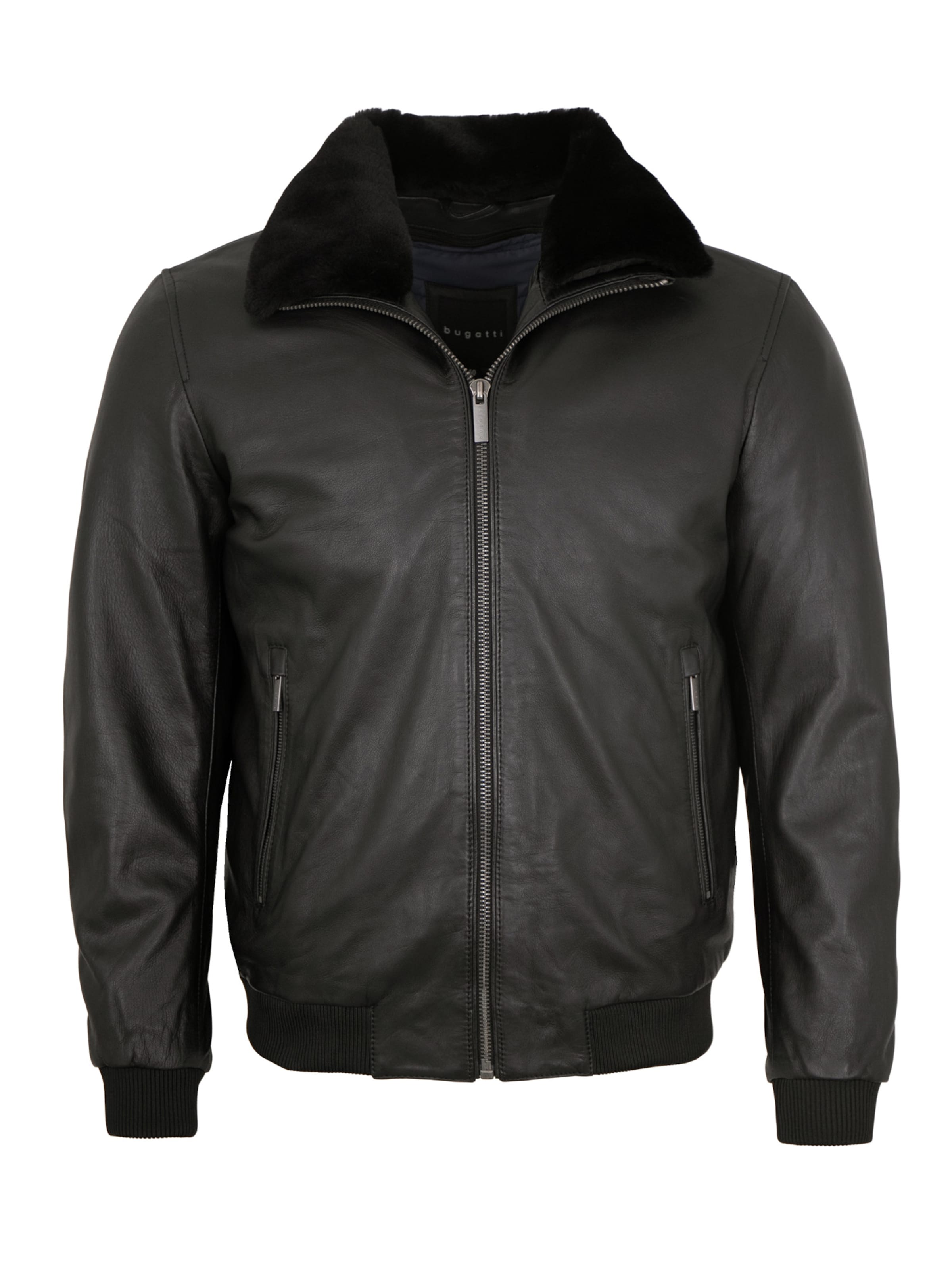bugatti - Chaqueta de entretiempo 'HW25' en negro: frente