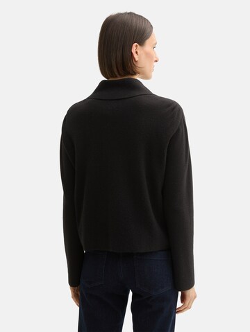 Cardigan TOM TAILOR en noir