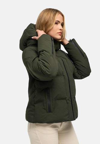 NAVAHOO Winterjas 'Wolkentanz XIV' in Groen