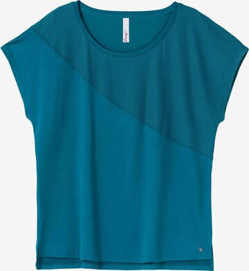 SHEEGO Functioneel shirt in Blauw: voorkant