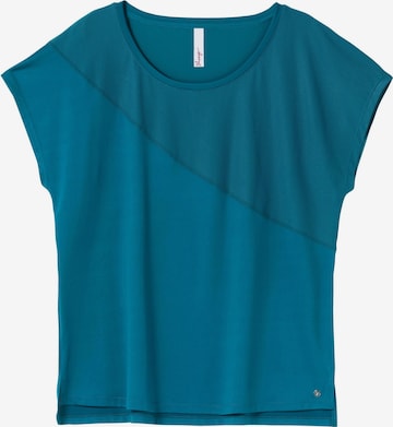 SHEEGO Functioneel shirt in Blauw: voorkant