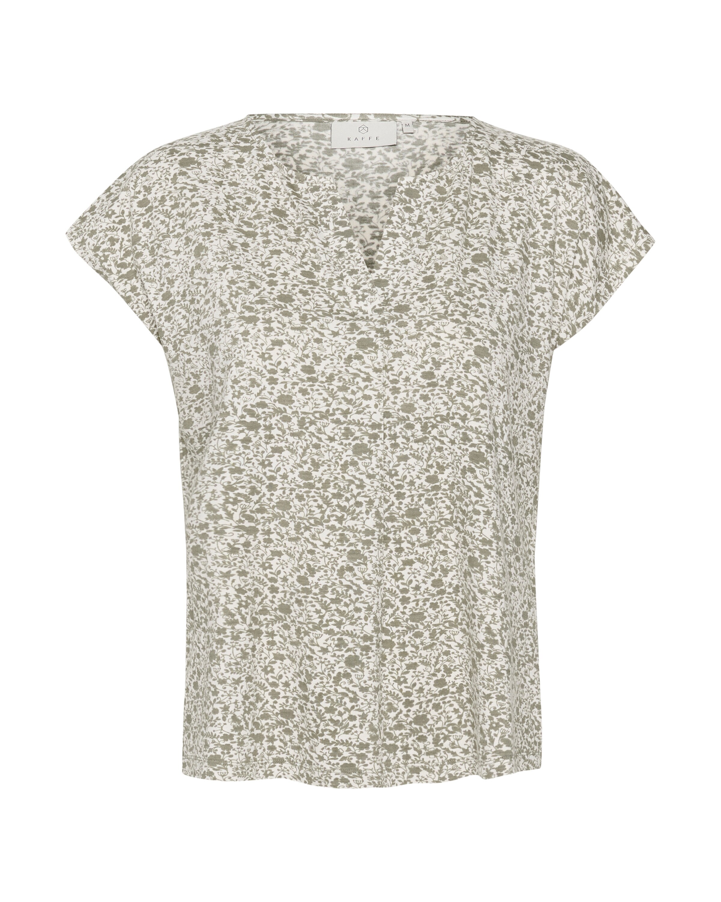 Kaffe Shirt 'Mille' in Green: front