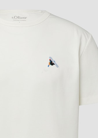 s.Oliver Футболка в Бежевый