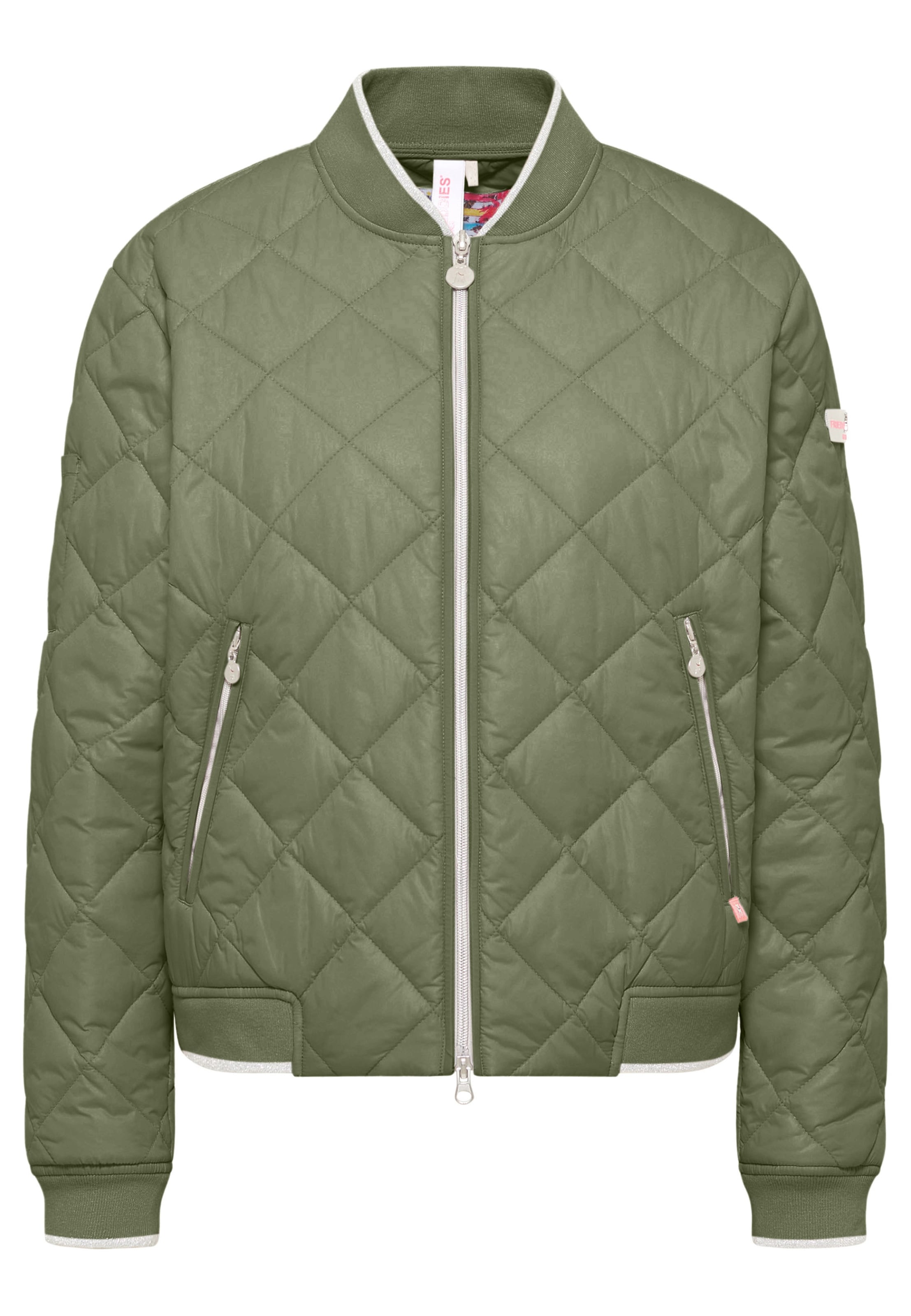 Frieda & Freddies NY Between-Season Jacket in Green: front