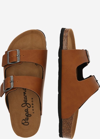 Pepe Jeans Mules 'OBAN CLASSIC' in Brown