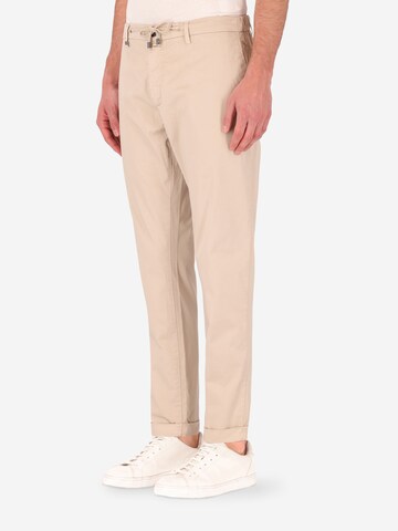 Distretto12 Regular Hose 'Sidney' in Beige