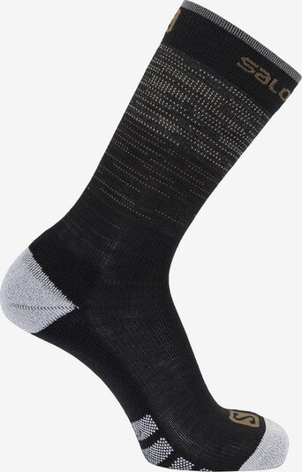 SALOMON Sport-Socken 'Predict High' in schwarz / weiß, Produktansicht