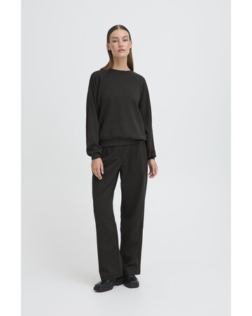 ICHI Trui 'Amias LS' in Zwart