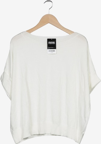 MORE & MORE Pullover M in Weiß: Vorderseite