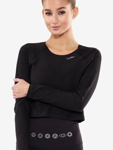 Winshape Funktionsshirt 'AET116LS' in Schwarz: predná strana