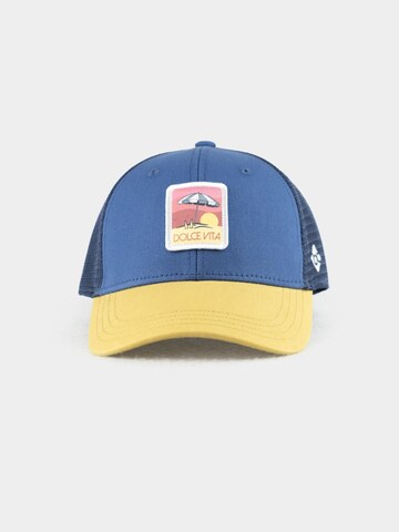 Bavarian Caps Cap 'Dolce Vita' in Blue: front