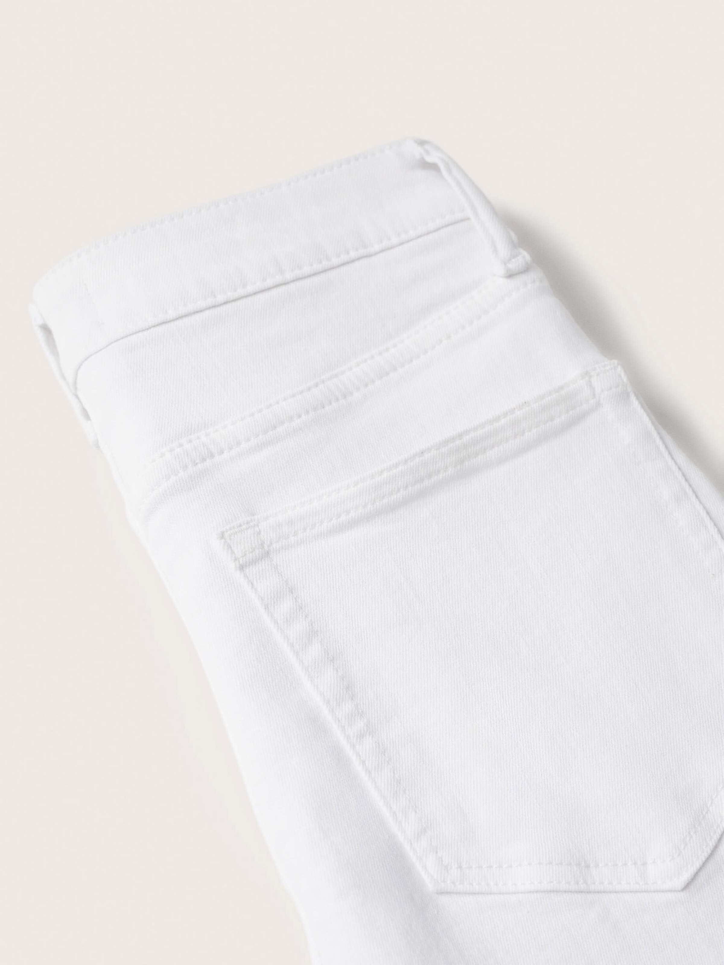 Frauen Große Größen MANGO Jeans 'Anne' in Weiß - BF26894
