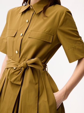 Robe-chemise adl en vert
