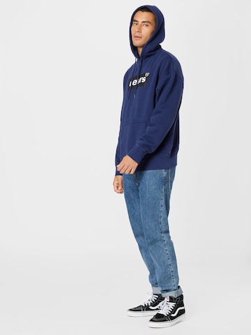 LEVI'S ® Regular Fit Sweatshirt in Blau