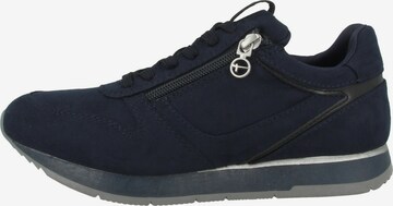 Sneaker low de la TAMARIS pe albastru