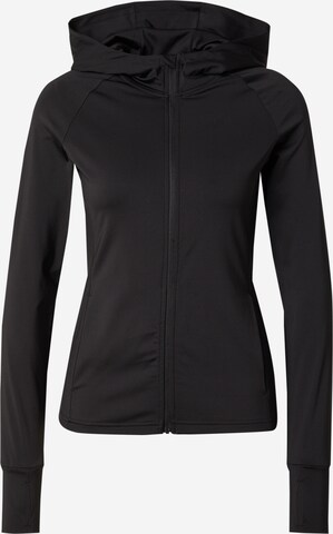 4F Sportsweatjacke in Schwarz: predná strana