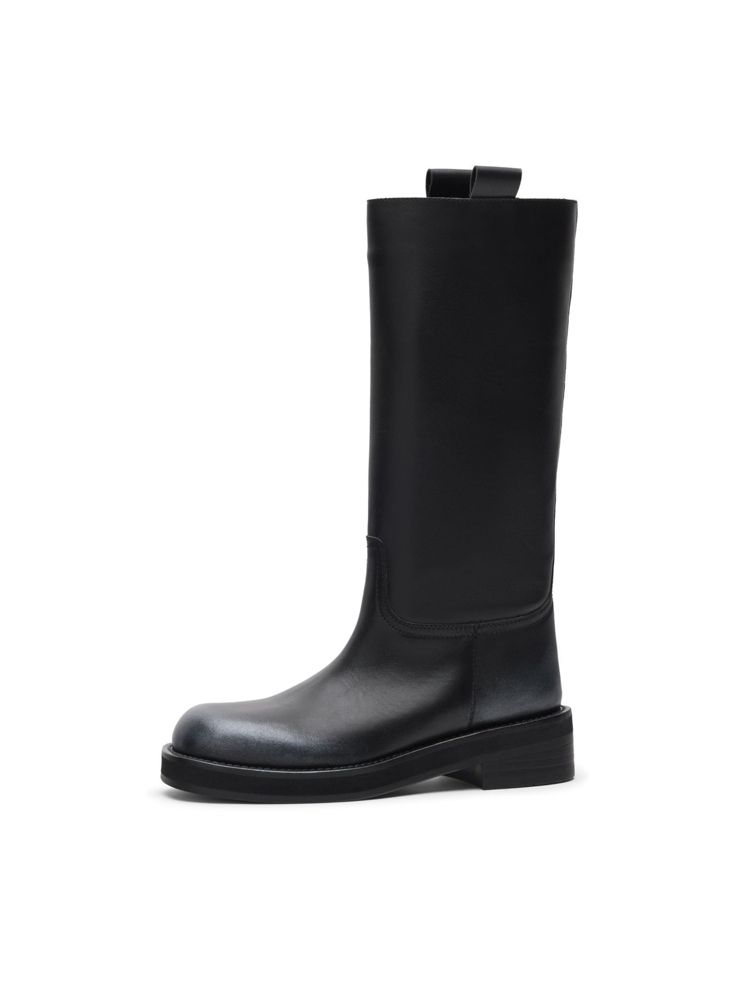 SACHA Bottes en 36 en noir, Vue avec produit