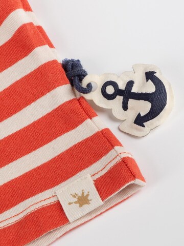 SIGIKID Shirt 'T-Shirt Ahoi Little Pirate' in Red