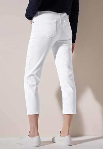 CECIL Slimfit 3/4 Jeans in Weiß
