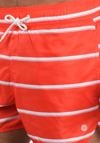 BLEND Board Shorts 'Salvio' in Red