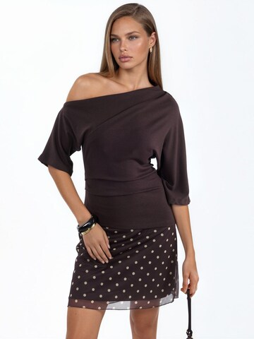 Camicia da donna di Busem in marrone