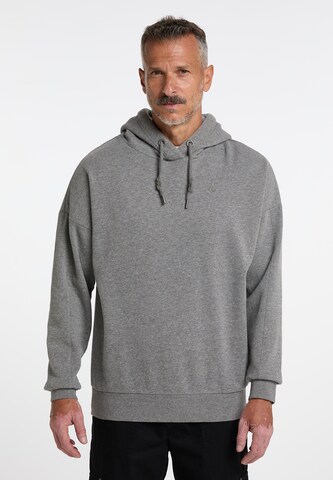 Sweat-shirt DreiMaster Vintage en gris : devant