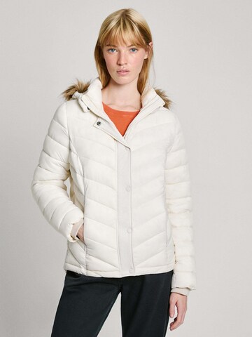 Pepe Jeans Jacke in Weiß: Vorderseite