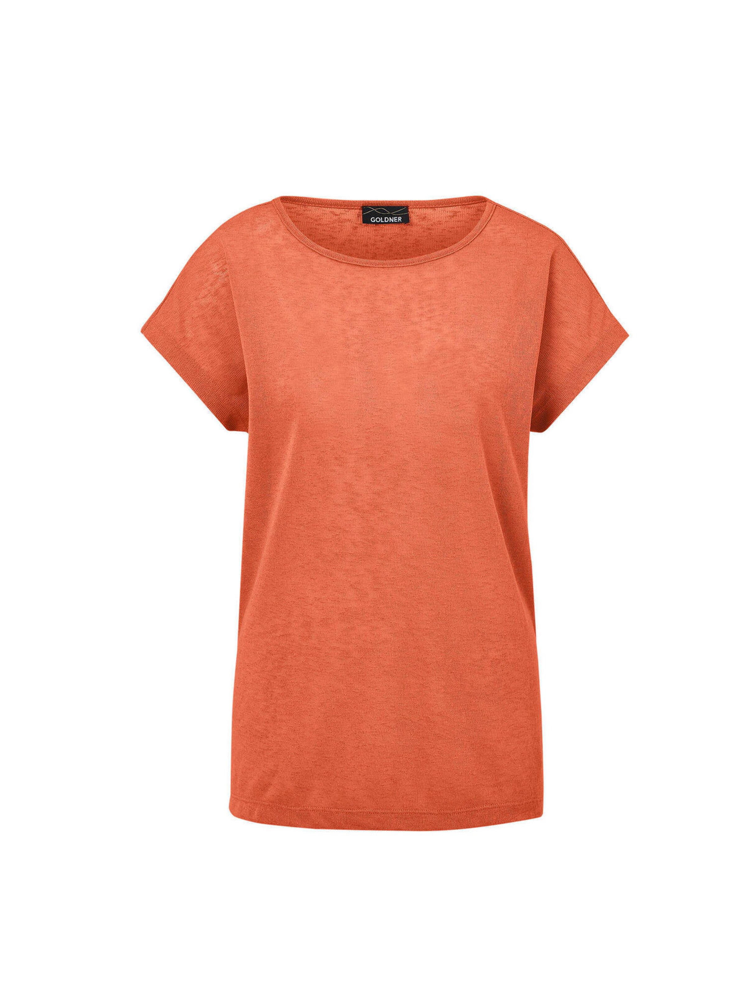 Goldner Shirt in Oranje: voorkant