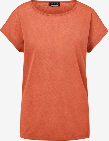 Goldner Shirt in Orange: Vorderseite