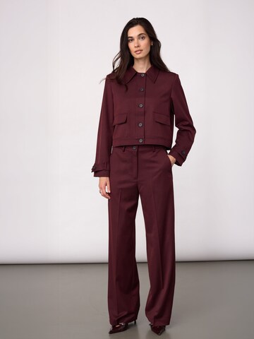Giacca di mezza stagione ' TerryCC ' di co'couture in rosso: frontale