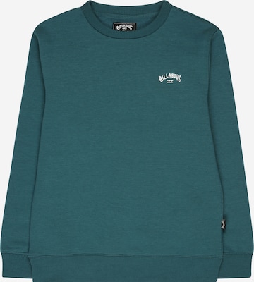 Sweat de sport BILLABONG en vert : devant