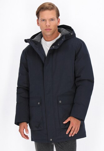 DreiMaster Vintage Tussenjas 'Vintage' in Blauw: voorkant