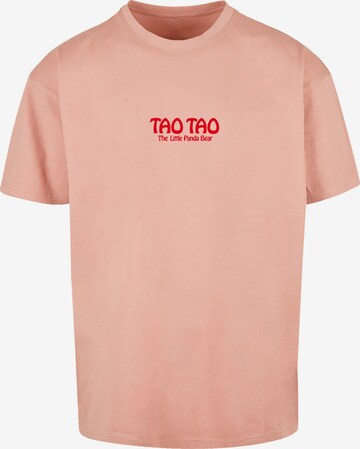 F4NT4STIC Shirt 'Tao Tao Heroes of Childhood' in Pink: front