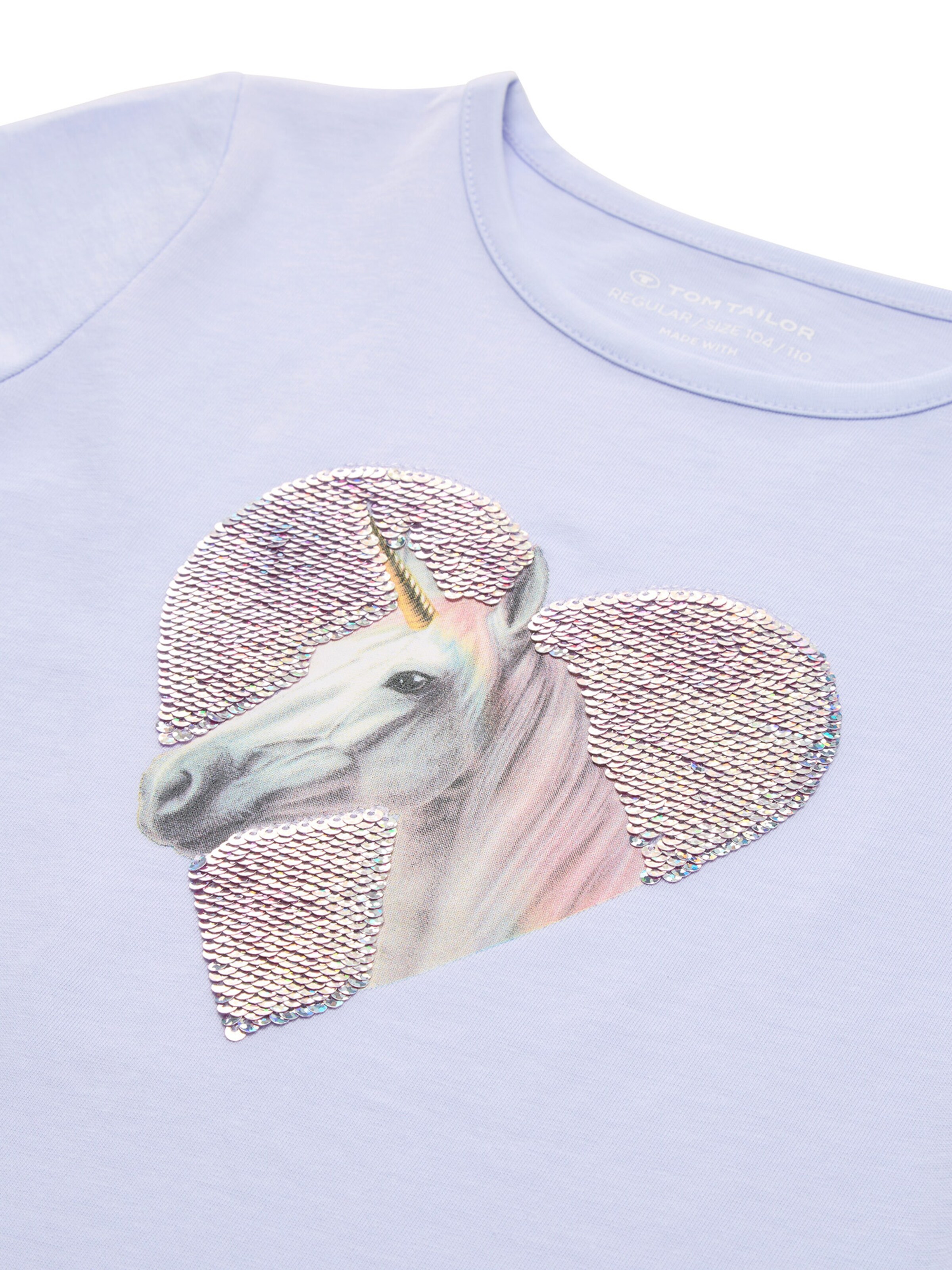 lillā TOM TAILOR T-Krekls