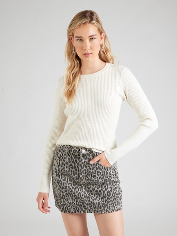 Pulover 'VMSILJE' de la VERO MODA pe alb: față