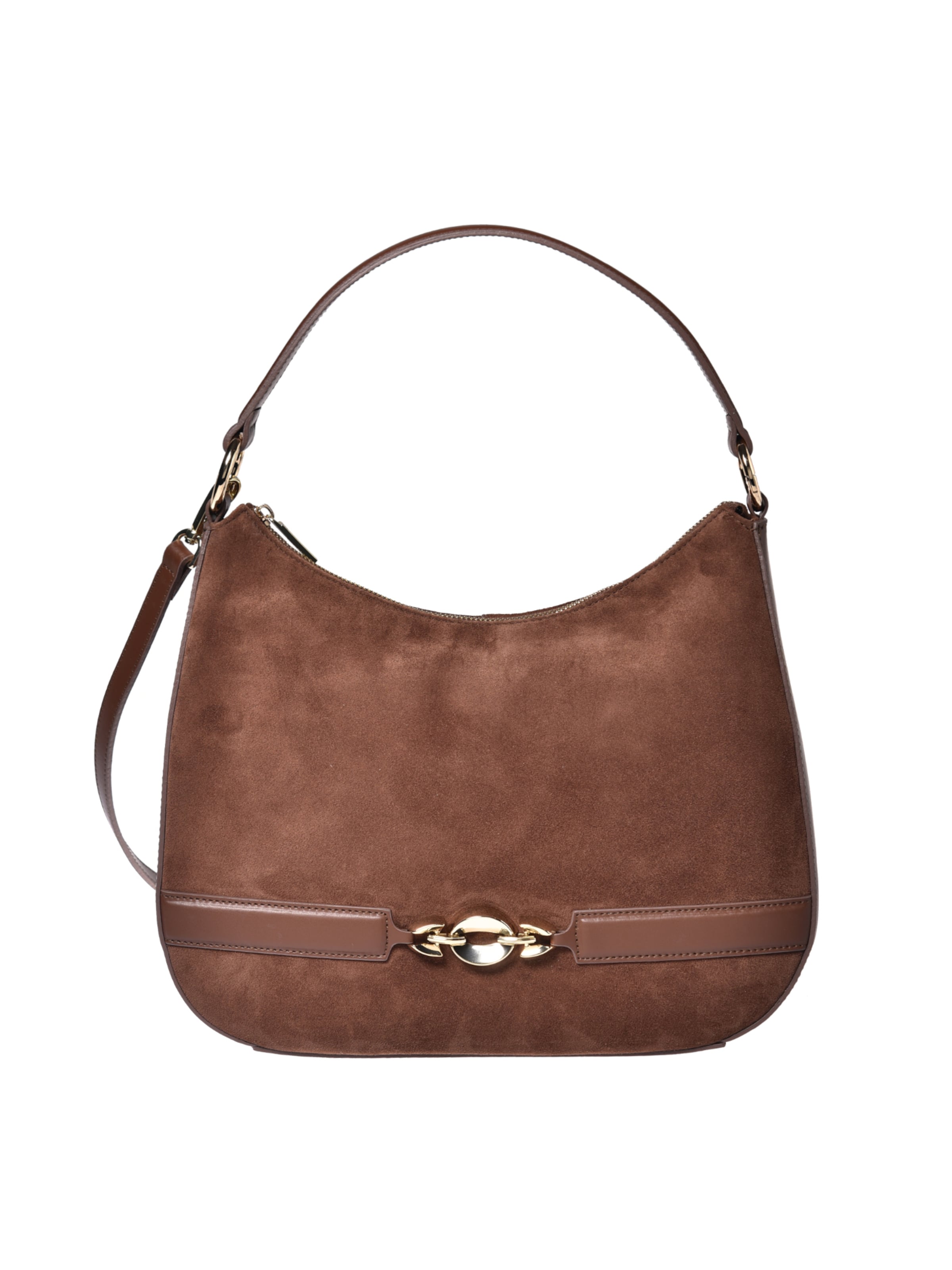 BALDININI Shoulder Bag in Beige: front