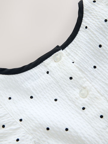 Next - Vestido en blanco