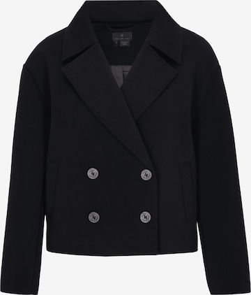 DreiMaster Klassik Mantel 'Classic' in Schwarz: Vorderseite